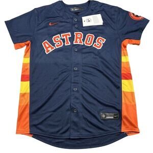 Nike MLB Houston Astros Kyle Tucker Youth Jersey Size Large